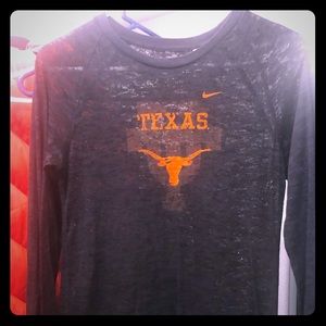 Texas Longhorns Nike burnout shirt